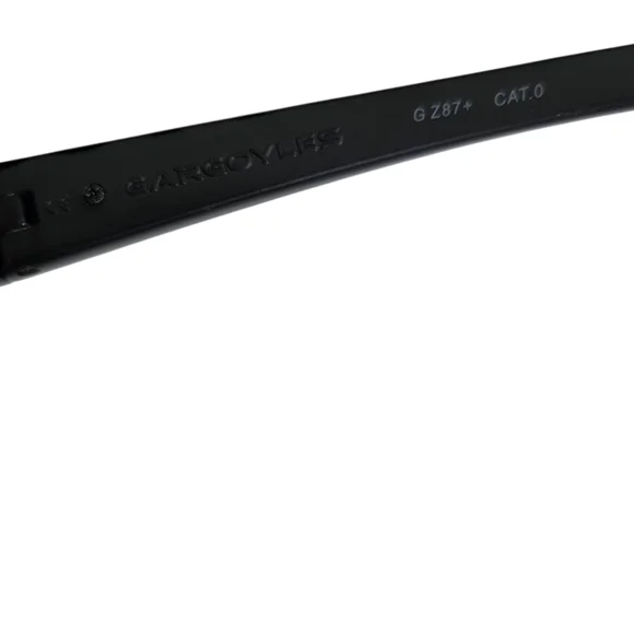 Gargoyles 10700169. QTM Cardinal-PR Sunglasses Matte Black Frame, Clear NIB - Picture 12 of 17